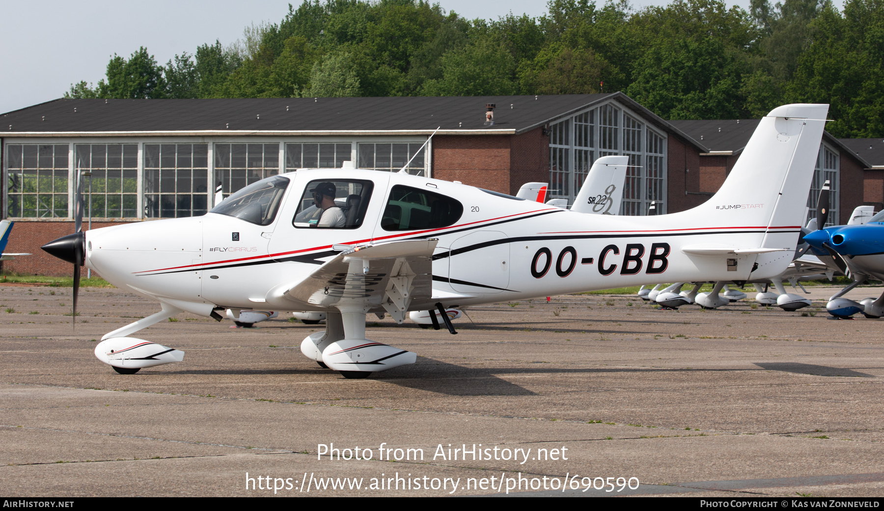 Aircraft Photo of OO-CBB | Cirrus SR-20 G6 | AirHistory.net #690590