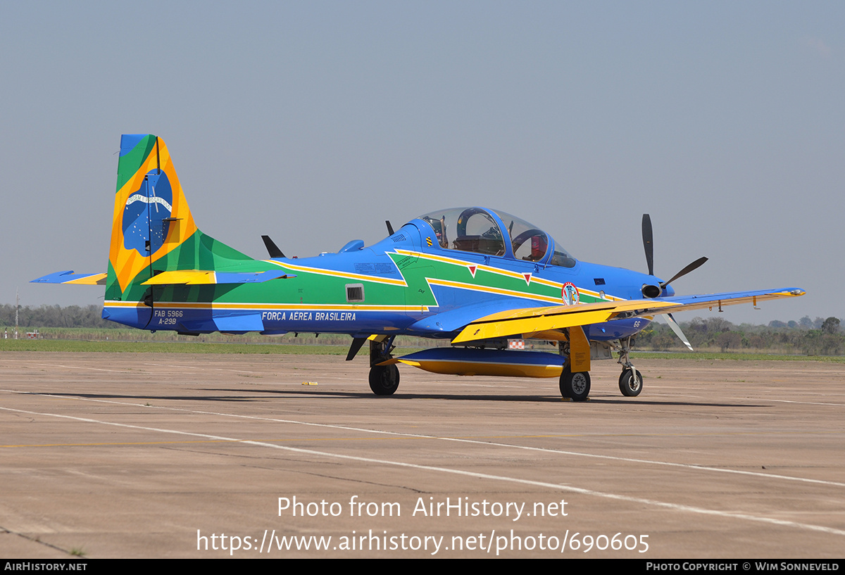 Aircraft Photo of 5966 | Embraer A-29B Super Tucano | Brazil - Air Force | AirHistory.net #690605