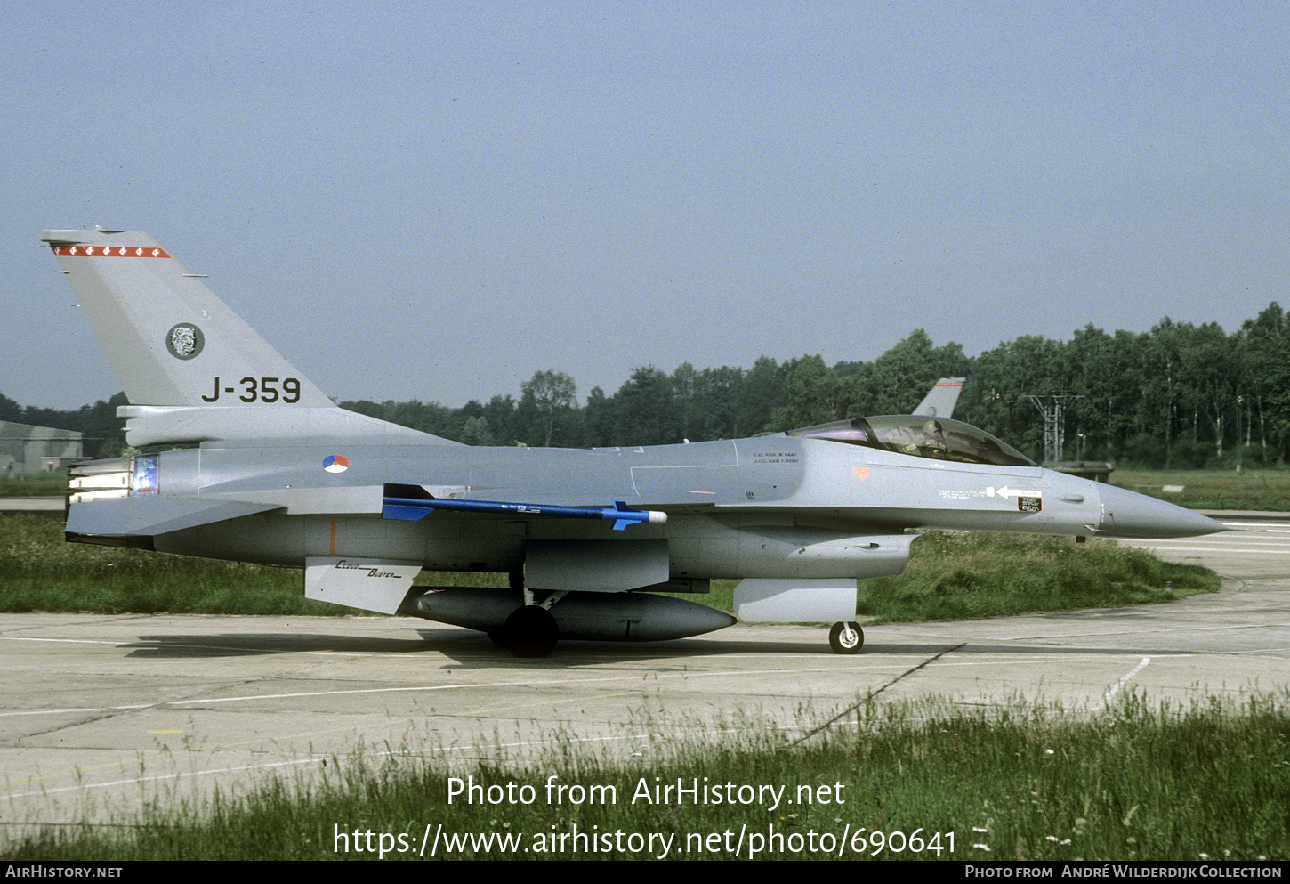 Aircraft Photo of J-359 | General Dynamics F-16A Fighting Falcon | Netherlands - Air Force | AirHistory.net #690641