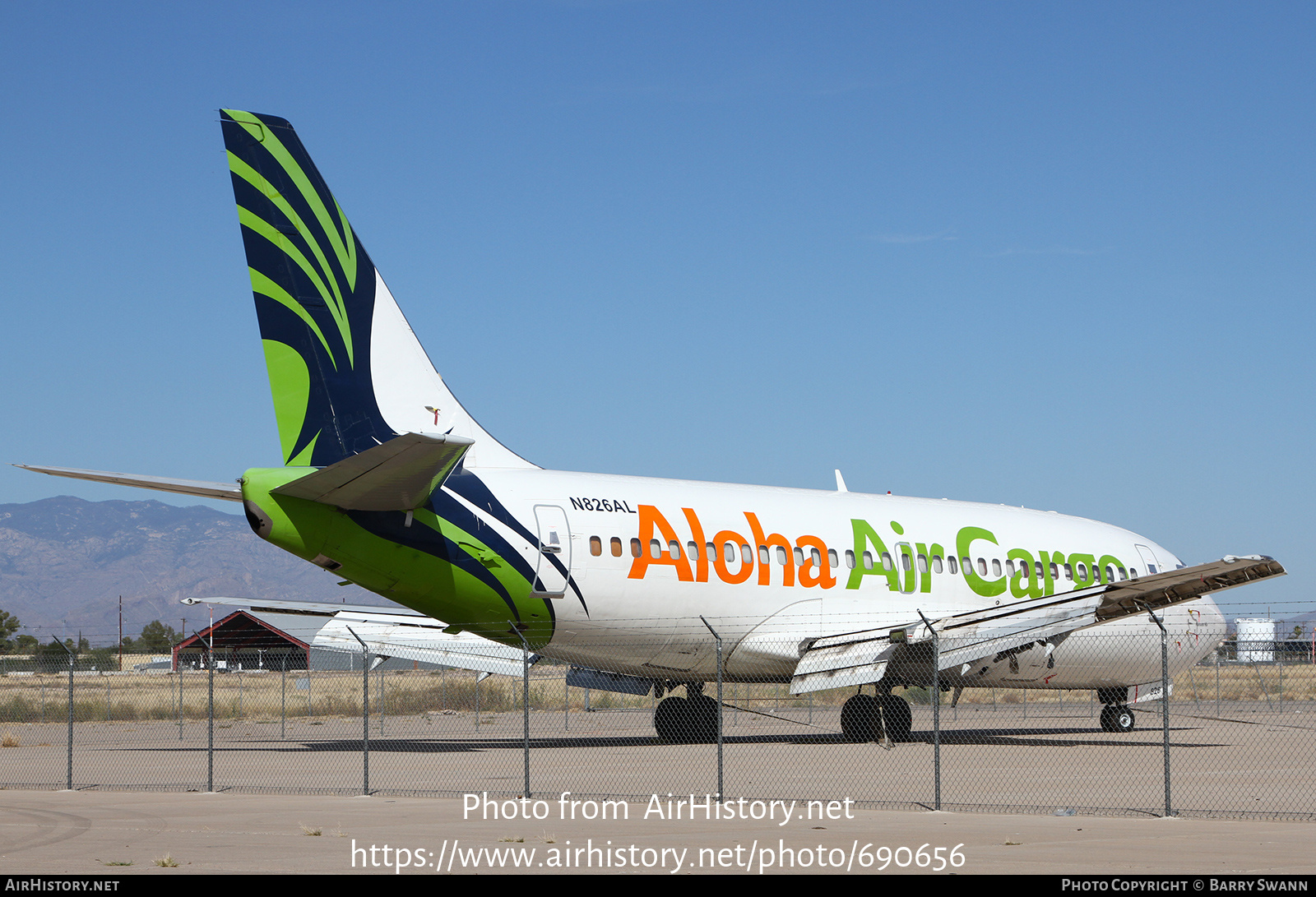 Aircraft Photo of N826AL | Boeing 737-282C/Adv | Aloha Air Cargo | AirHistory.net #690656