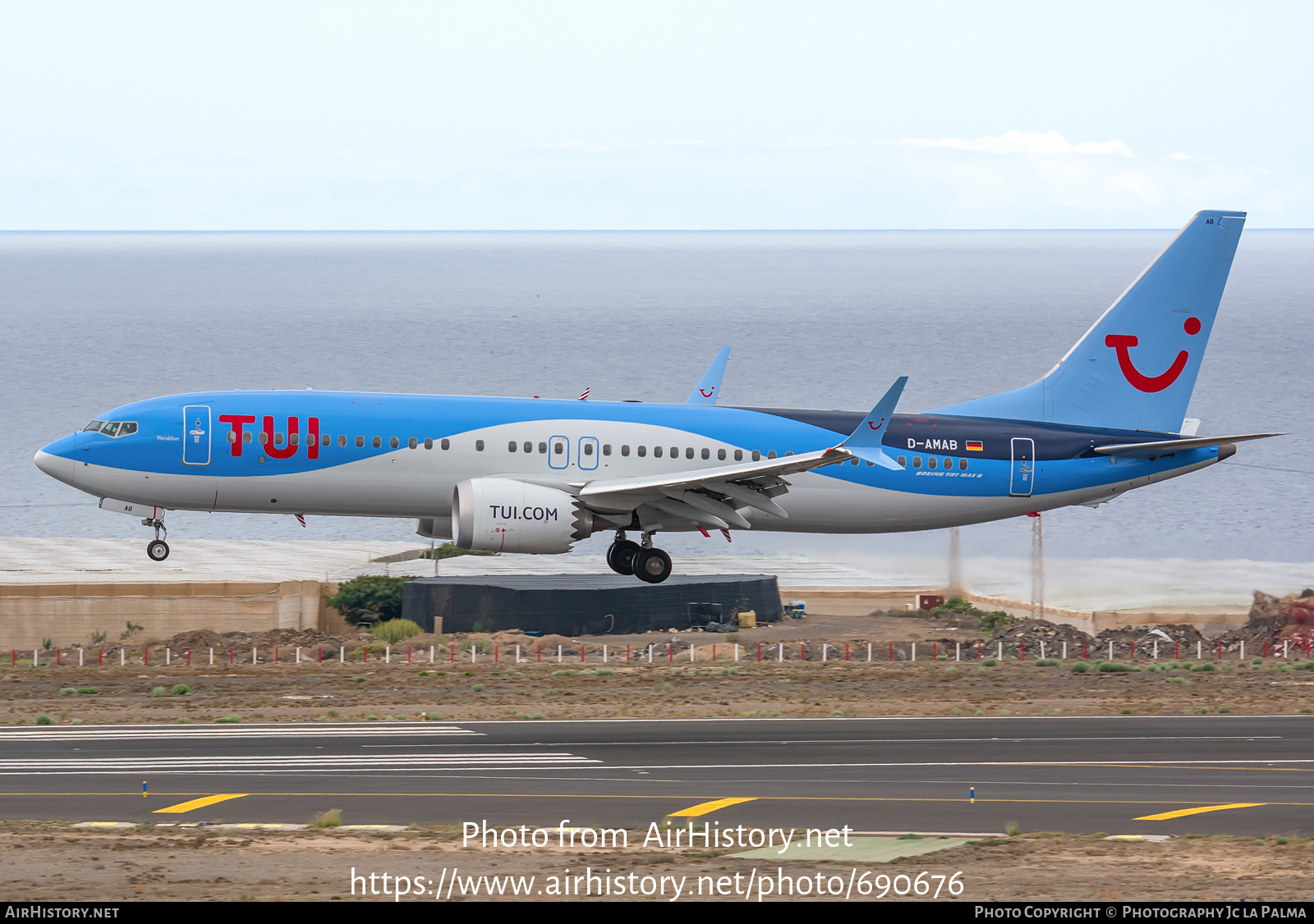 Aircraft Photo of D-AMAB | Boeing 737-8 Max 8 | TUI | AirHistory.net #690676