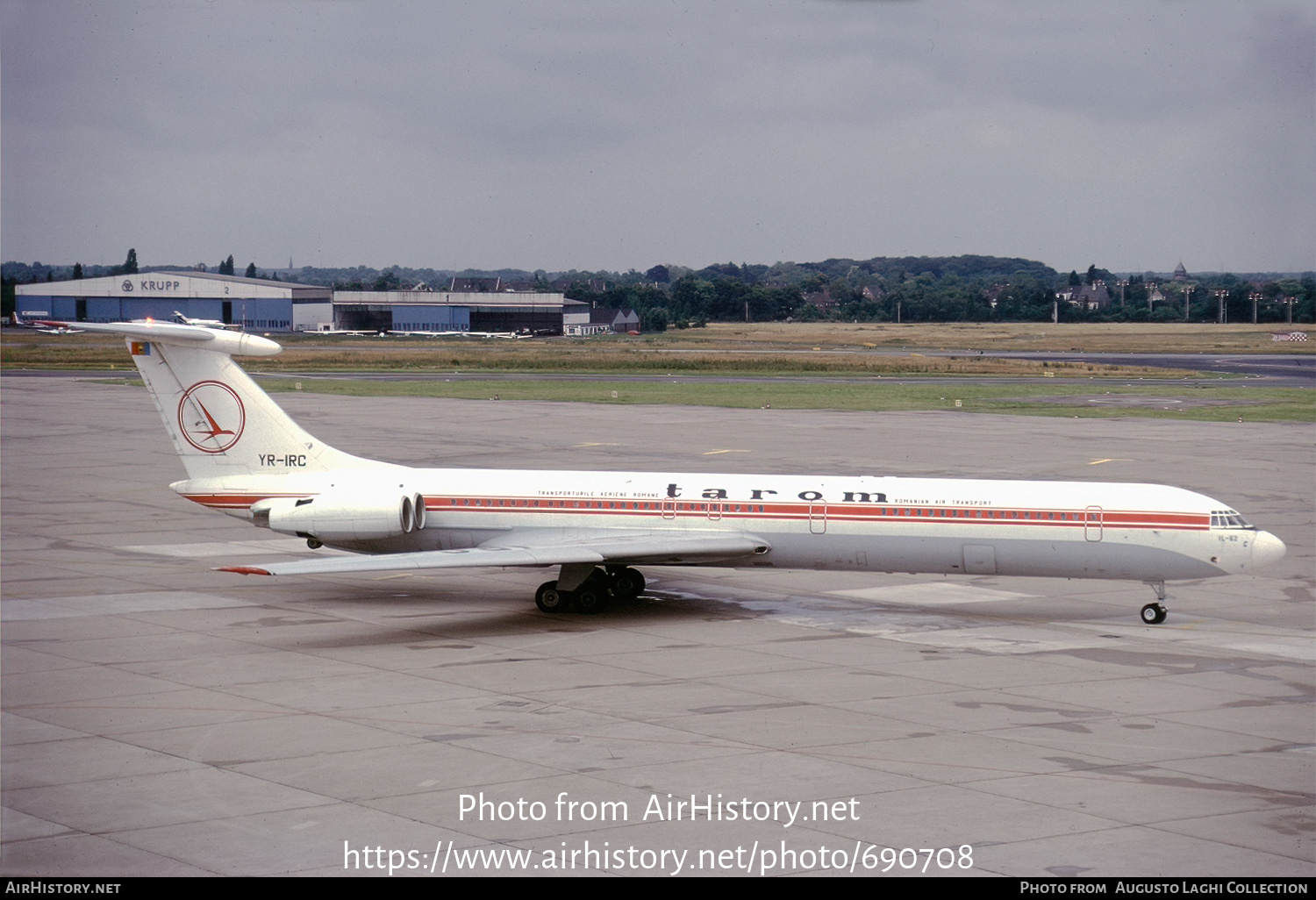 Aircraft Photo of YR-IRC | Ilyushin Il-62 | TAROM - Transporturile Aeriene Române | AirHistory.net #690708