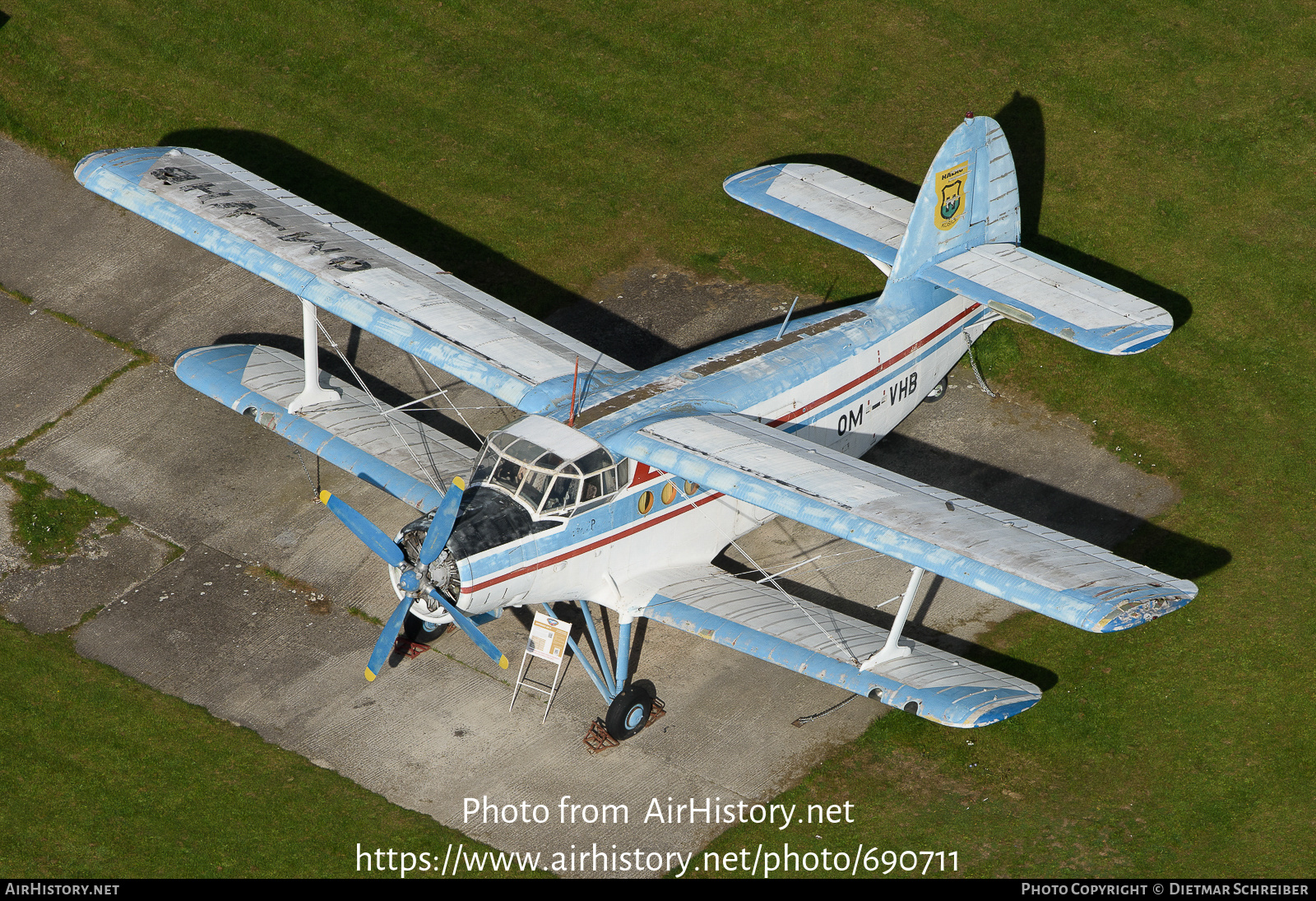 Aircraft Photo of OM-VHB | Antonov An-2P | Halag A.S. Kosice | AirHistory.net #690711