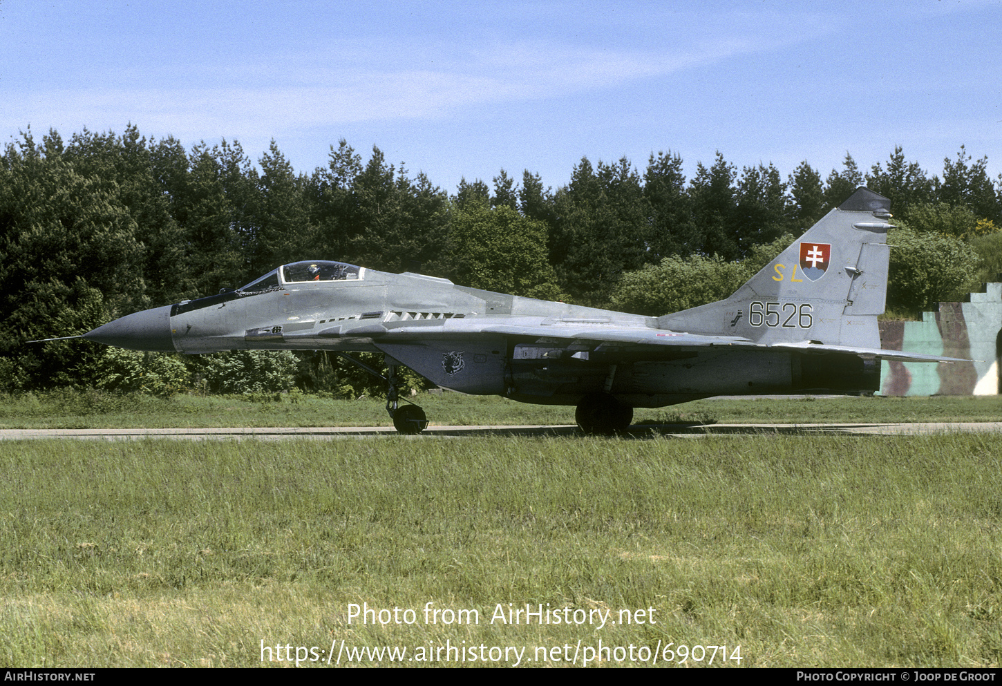 Aircraft Photo of 6526 | Mikoyan-Gurevich MiG-29A (9-12A) | Slovakia - Air Force | AirHistory.net #690714
