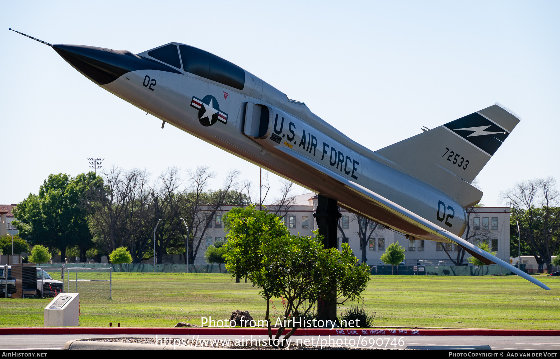 Aircraft Photo of 57-2533 / 72533 | Convair F-106B Delta Dart | USA - Air Force | AirHistory.net #690746