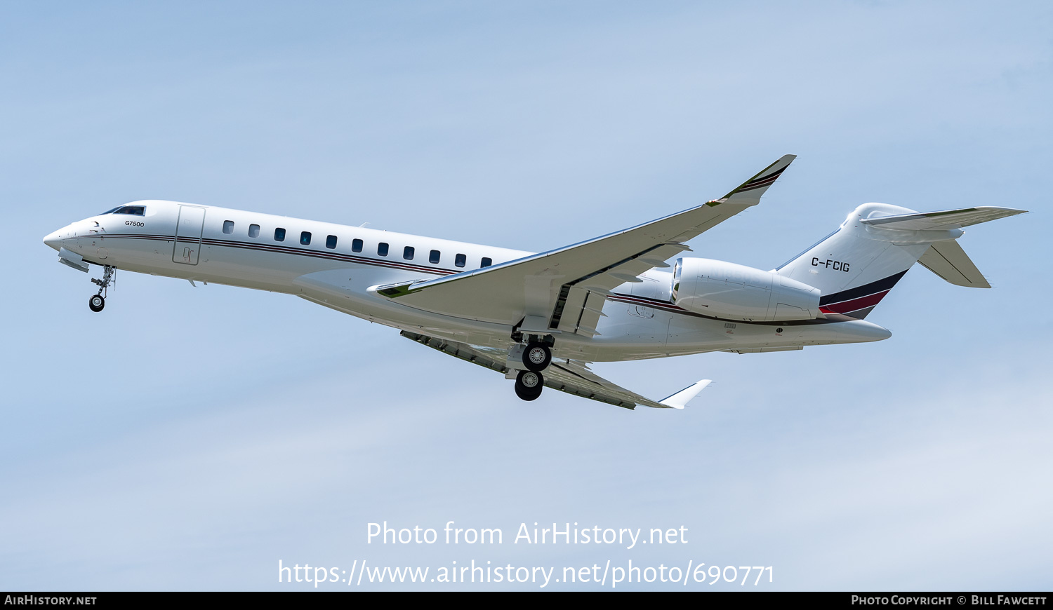 Aircraft Photo of C-FCIG | Bombardier Global 7500 (BD-700-2A12) | AirHistory.net #690771