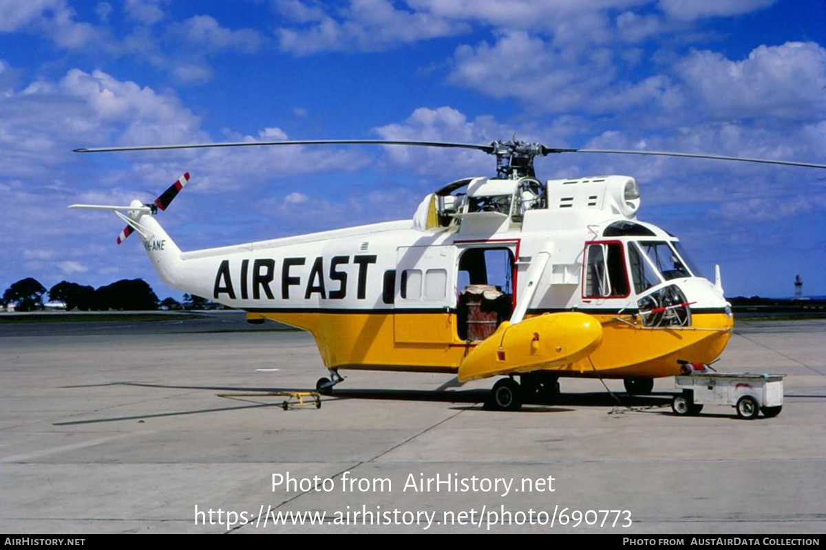 Aircraft Photo of VH-ANE | Sikorsky S-62A | Airfast Helicopter Utilities | AirHistory.net #690773