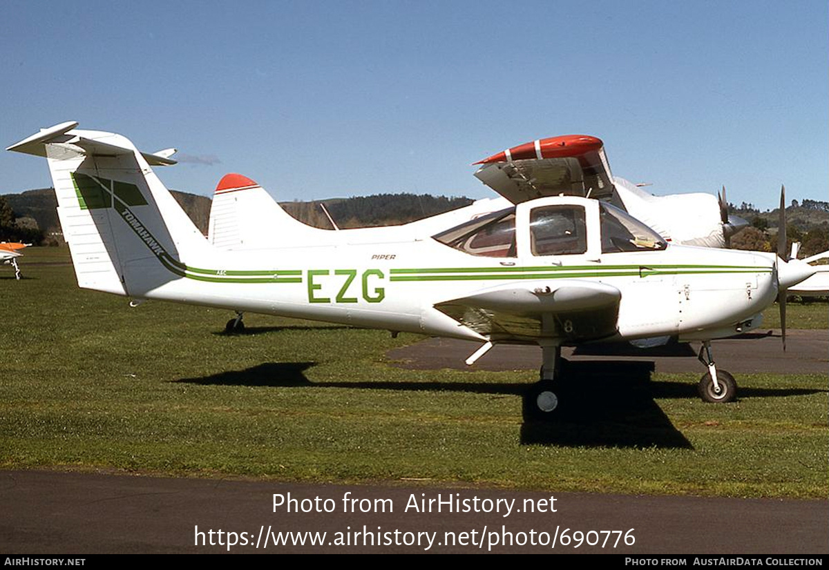 Aircraft Photo of ZK-EZG / EZG | Piper PA-38-112 Tomahawk | AirHistory.net #690776