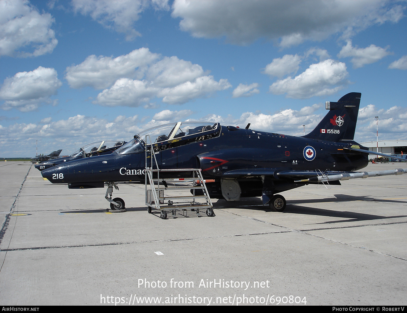 Aircraft Photo of 155218 | BAE Systems CT-155 Hawk | Canada - Air Force | AirHistory.net #690804