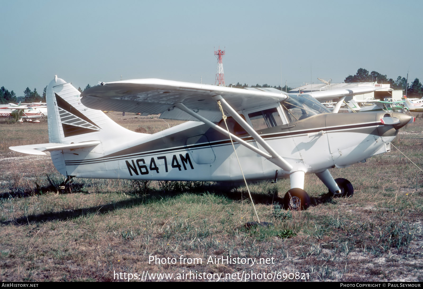 Aircraft Photo of N6474M | Stinson 108-3 Voyager | AirHistory.net #690821