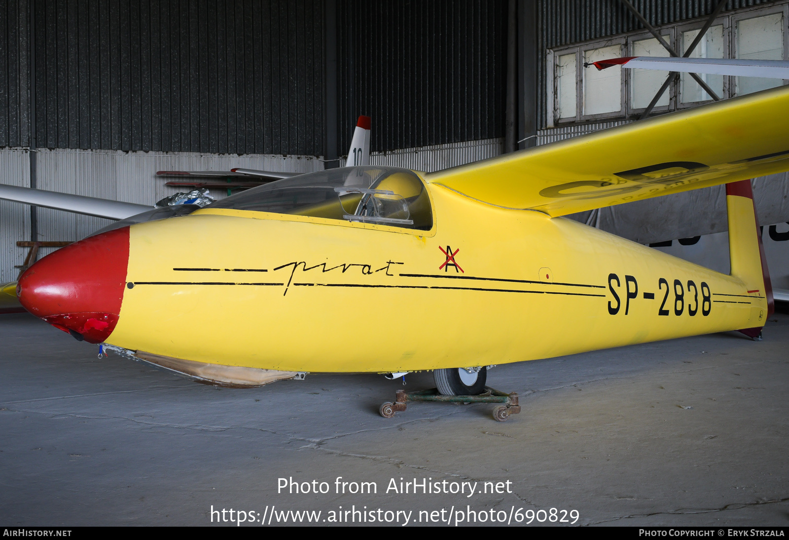Aircraft Photo of SP-2838 | PZL-Bielsko SZD-30 Pirat | AirHistory.net #690829