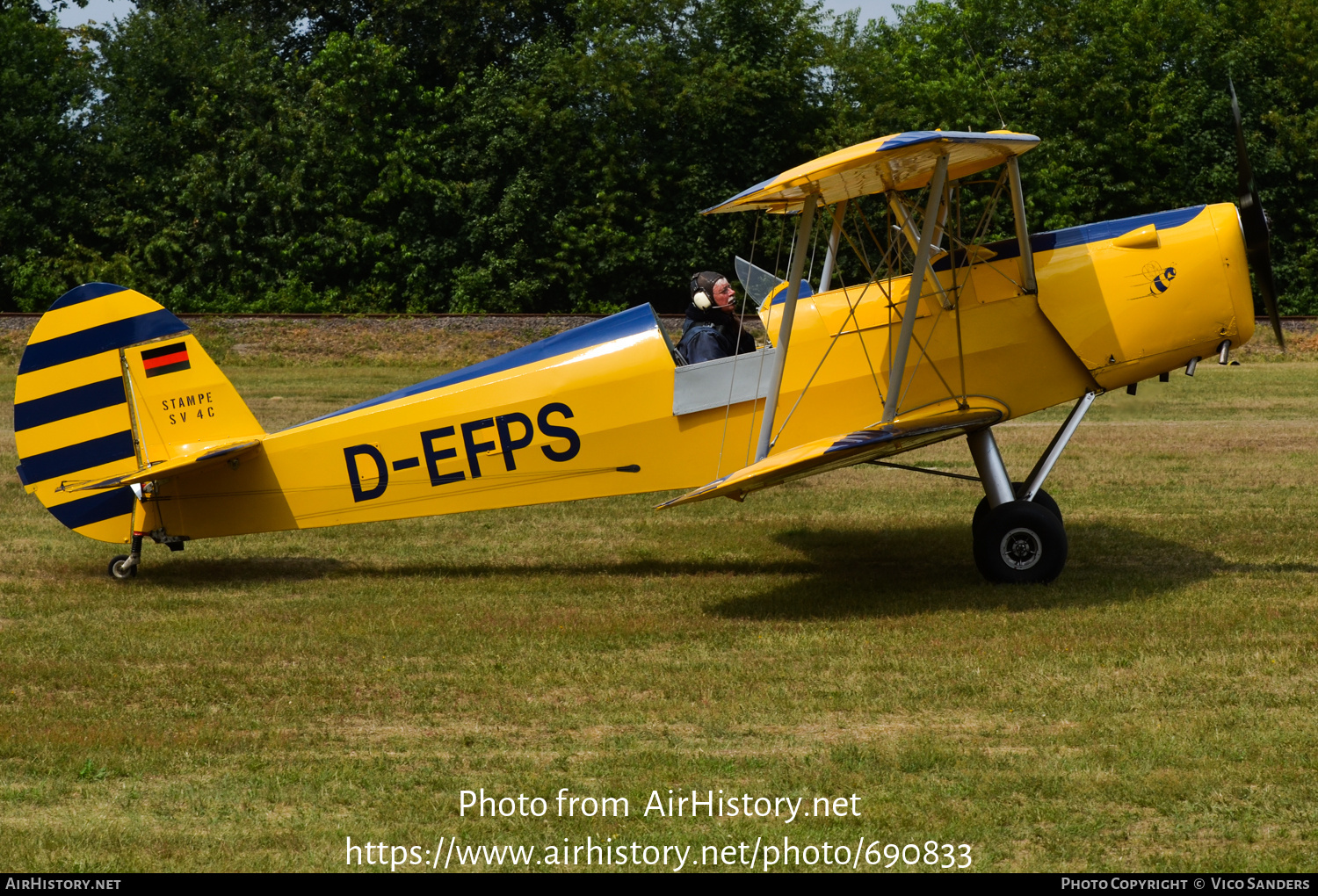Aircraft Photo of D-EFPS | Stampe-Vertongen SV-4C | AirHistory.net #690833