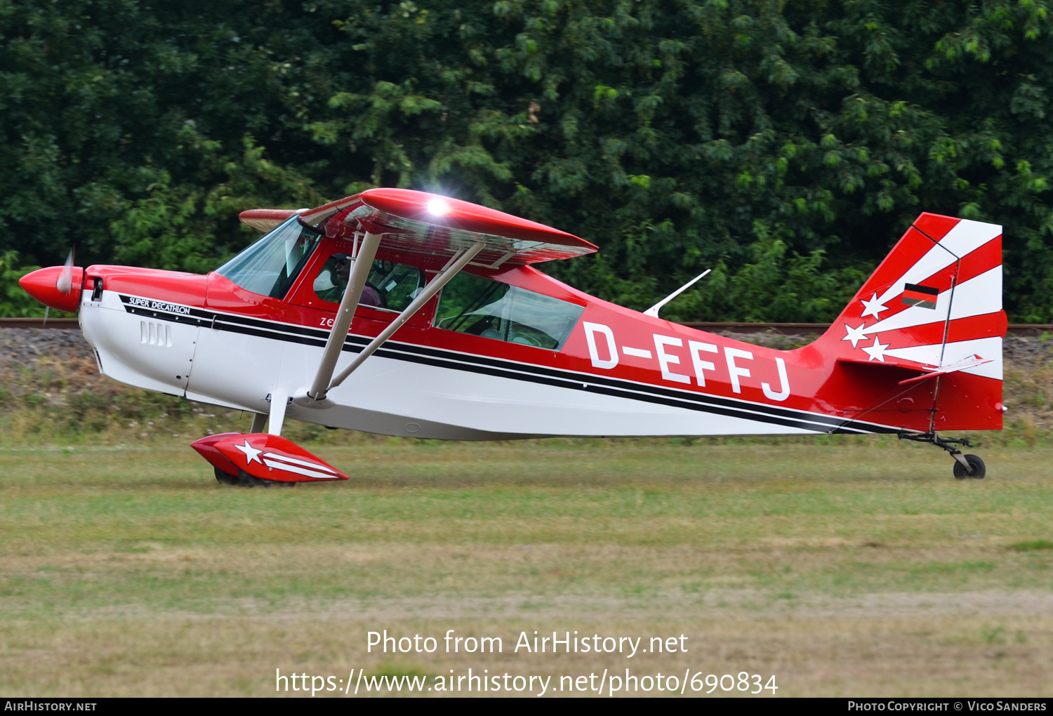 Aircraft Photo of D-EFFJ | American Champion 8KCAB-180 Super Decathlon | AirHistory.net #690834