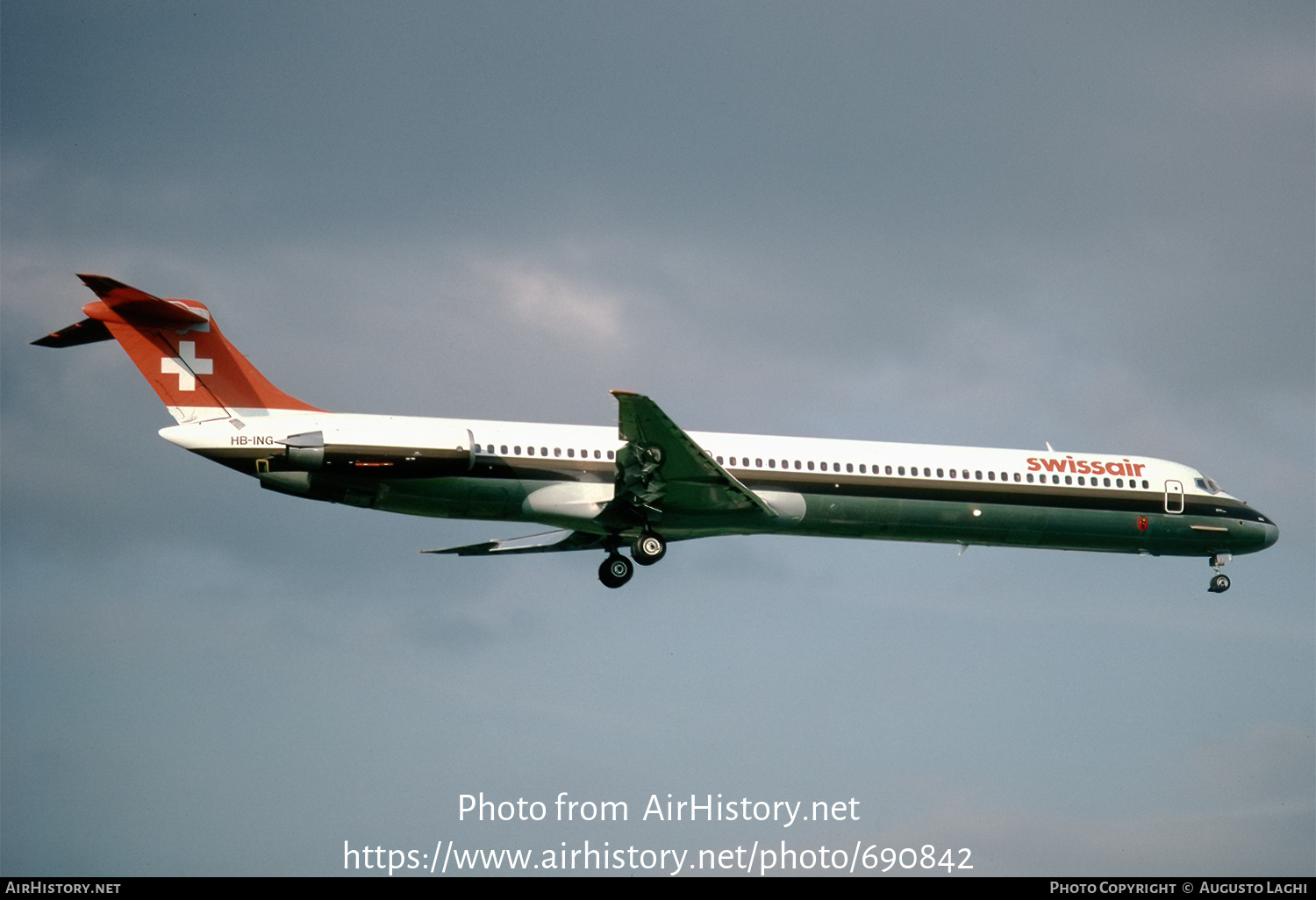 Aircraft Photo of HB-ING | McDonnell Douglas MD-81 (DC-9-81) | Swissair | AirHistory.net #690842