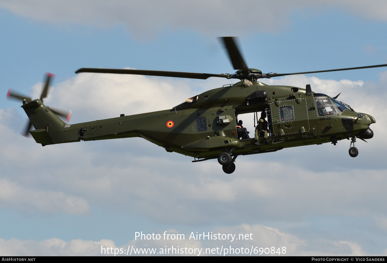 Aircraft Photo of RN-08 | NHI NH90 TTH | Belgium - Air Force | AirHistory.net #690848