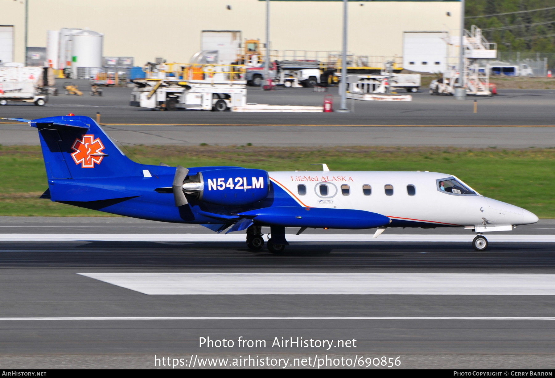 Aircraft Photo of N542LM | Gates Learjet 35A | LifeMed Alaska | AirHistory.net #690856
