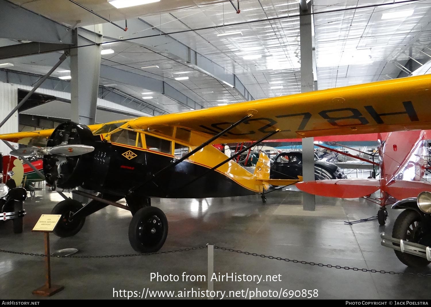 Aircraft Photo of N278H / NC278H | General 102-A Aristocrat | AirHistory.net #690858