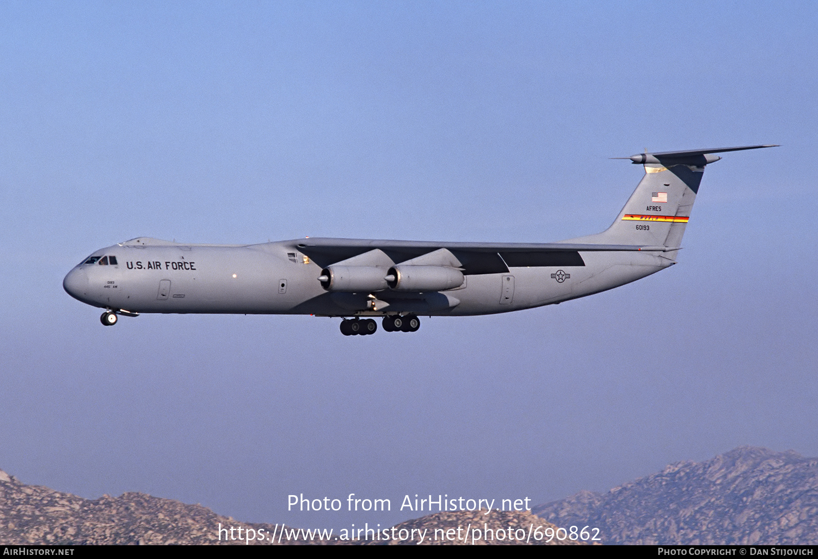 Aircraft Photo of 66-0193 / 60193 | Lockheed C-141B Starlifter | USA - Air Force | AirHistory.net #690862