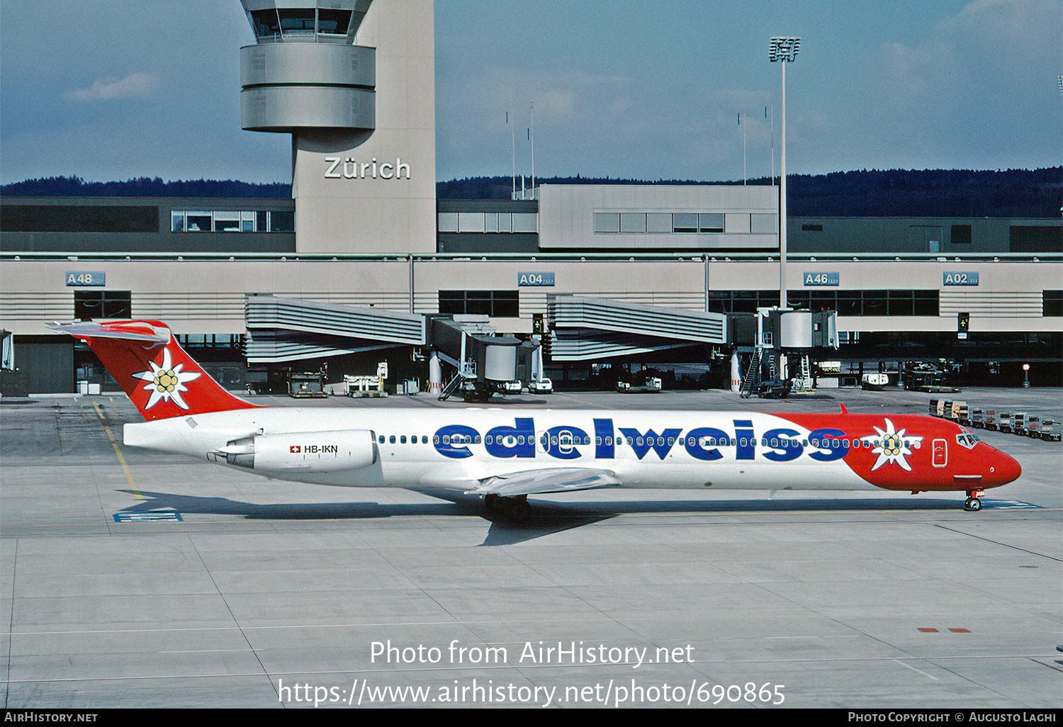 Aircraft Photo of HB-IKN | McDonnell Douglas MD-83 (DC-9-83) | Edelweiss Air | AirHistory.net #690865
