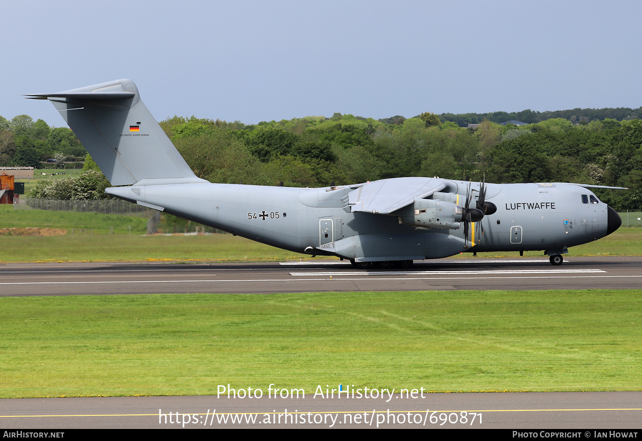 Aircraft Photo of 5405 | Airbus A400M Atlas | Germany - Air Force | AirHistory.net #690871