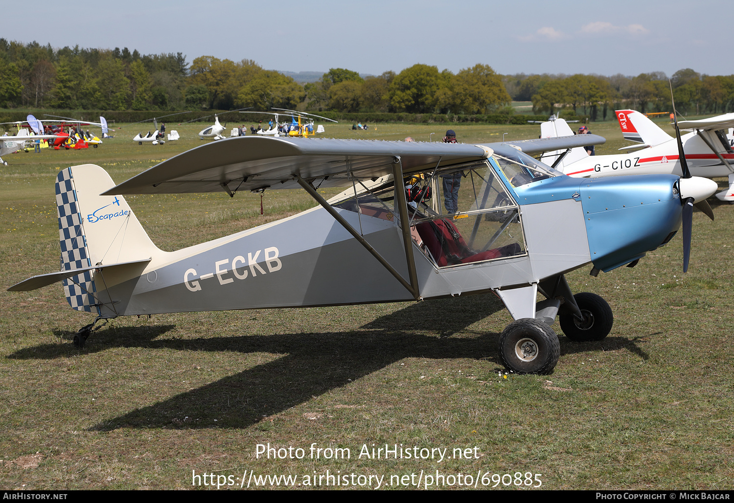 Aircraft Photo of G-ECKB | Escapade 912 (2) | AirHistory.net #690885