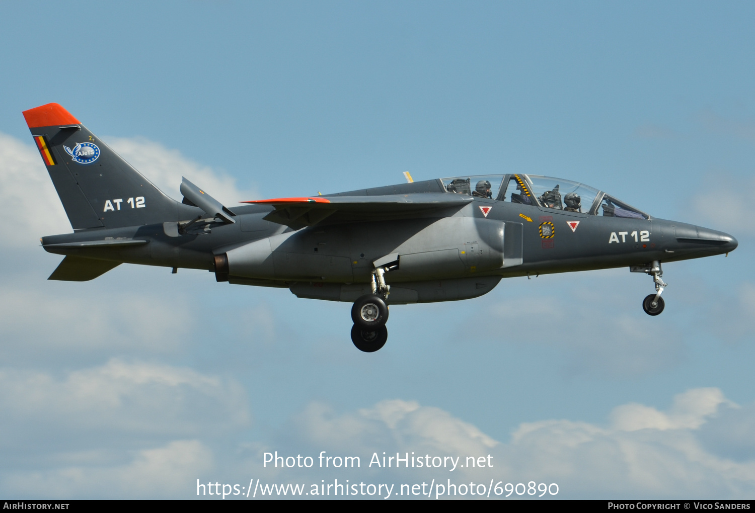 Aircraft Photo of AT21 | Dassault-Dornier Alpha Jet 1B+ | Belgium - Air Force | AirHistory.net #690890
