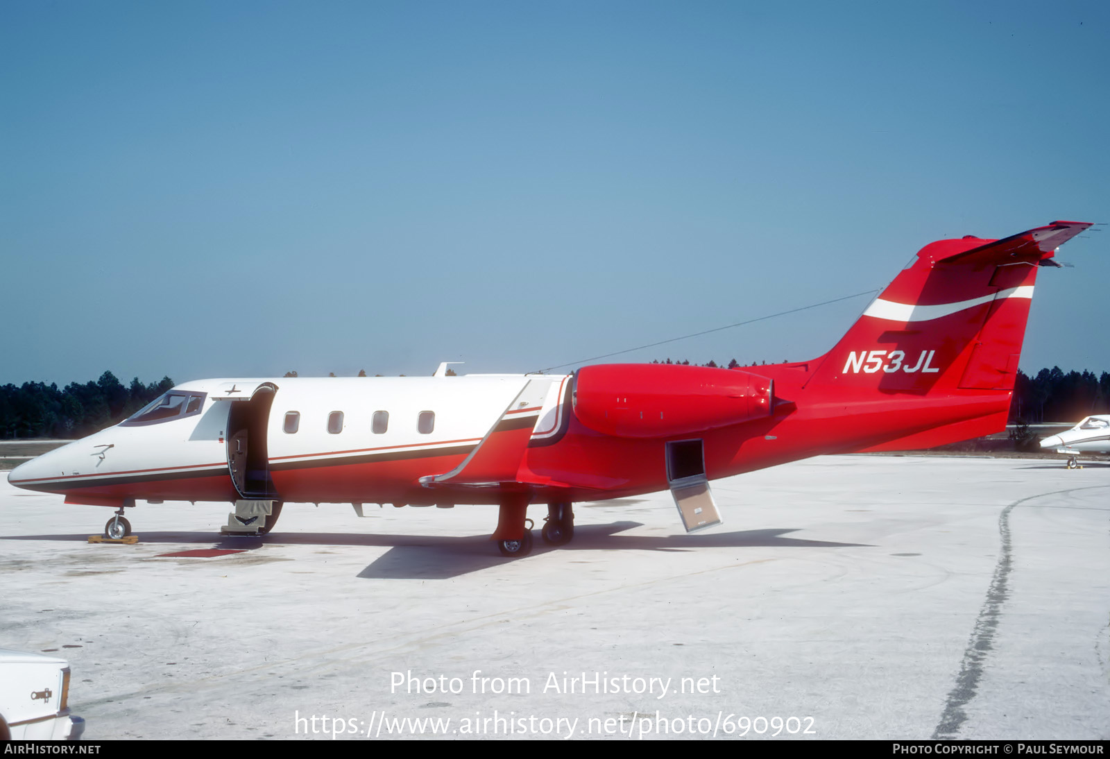 Aircraft Photo of N53JL | Gates Learjet 55 | AirHistory.net #690902