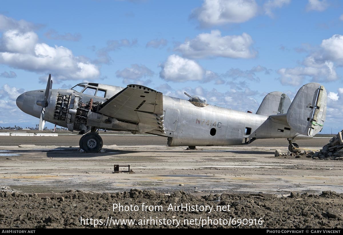 Aircraft Photo of N7414C | Lockheed PV-2 Harpoon | AirHistory.net #690916