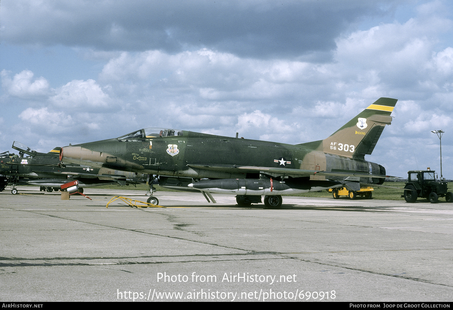 Aircraft Photo of 56-3303 / AF56-303 | North American F-100D Super Sabre | USA - Air Force | AirHistory.net #690918