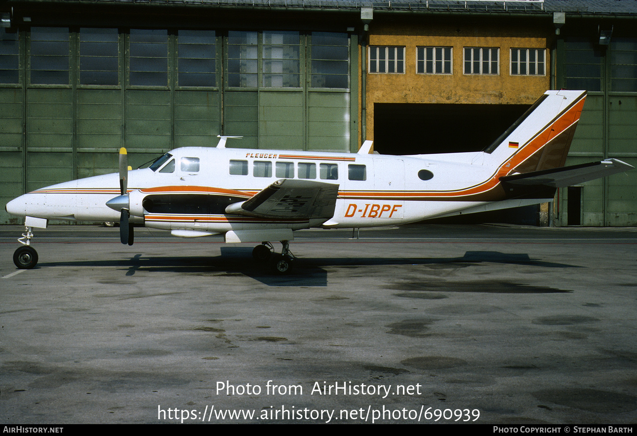 Aircraft Photo of D-IBPF | Beech 99A Airliner | Pleuger Flugdienst | AirHistory.net #690939