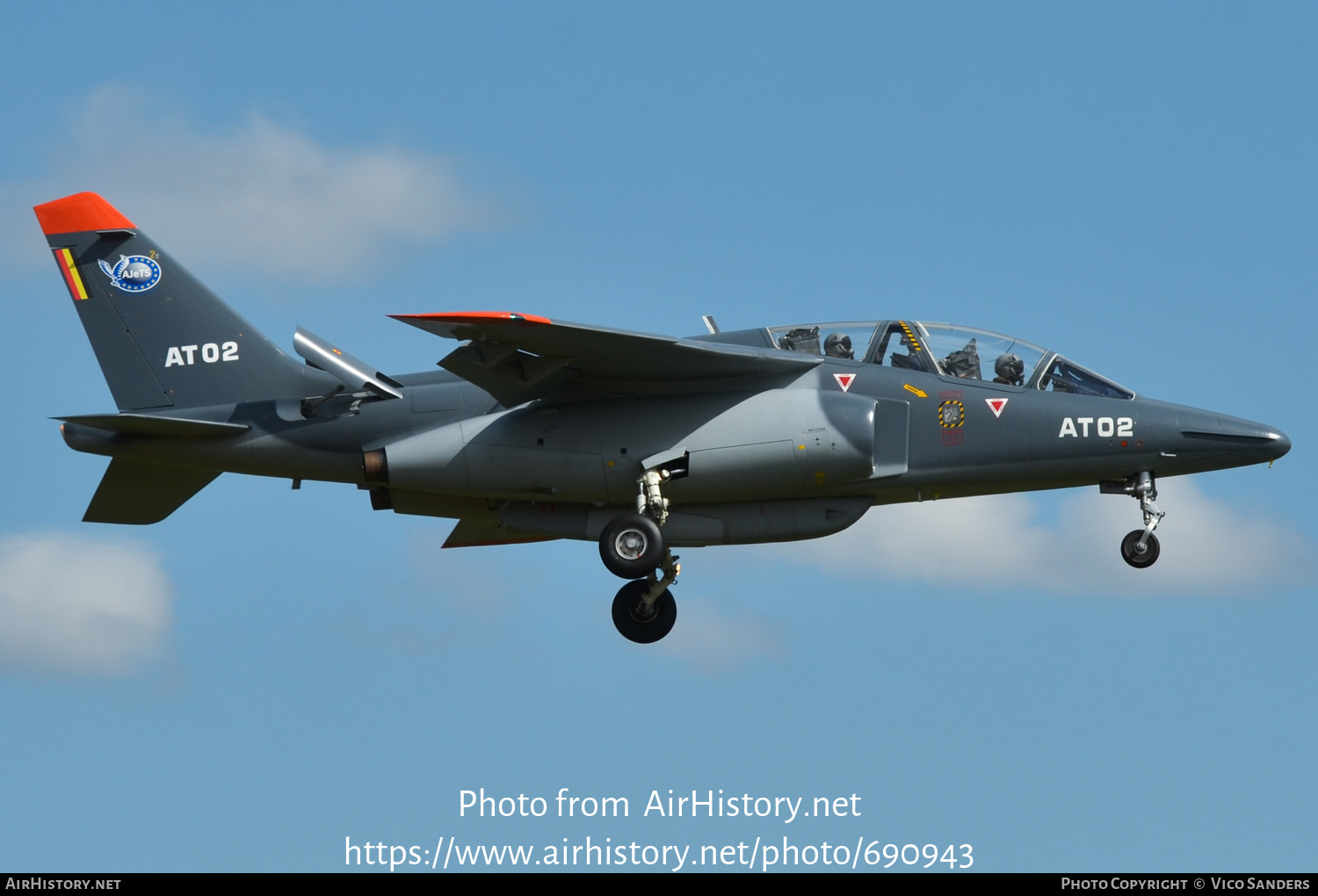 Aircraft Photo of AT02 | Dassault-Dornier Alpha Jet 1B+ | Belgium - Air Force | AirHistory.net #690943