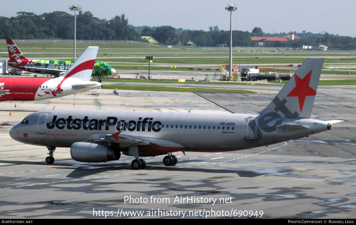 Aircraft Photo of VN-A559 | Airbus A320-232 | Jetstar Pacific Airways | AirHistory.net #690949