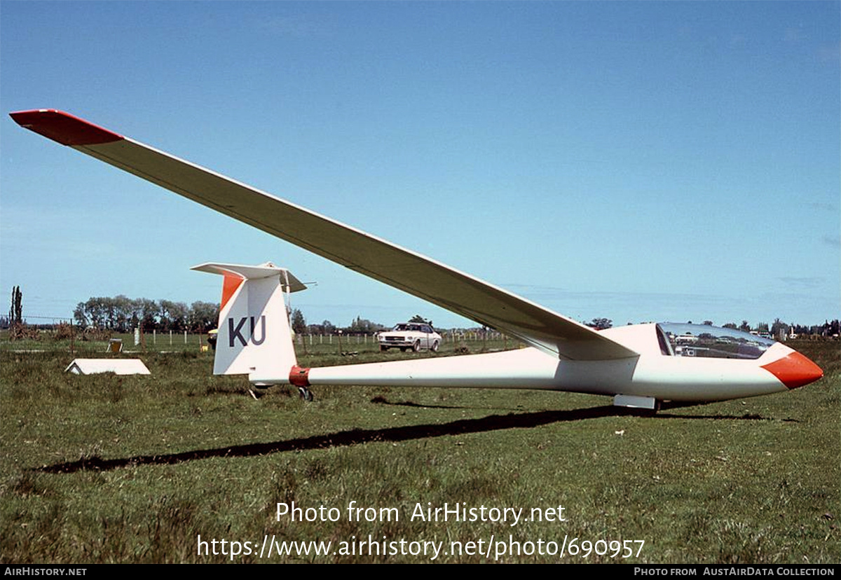 Aircraft Photo of ZK-GKU / KU | Schempp-Hirth Nimbus 2 | AirHistory.net #690957