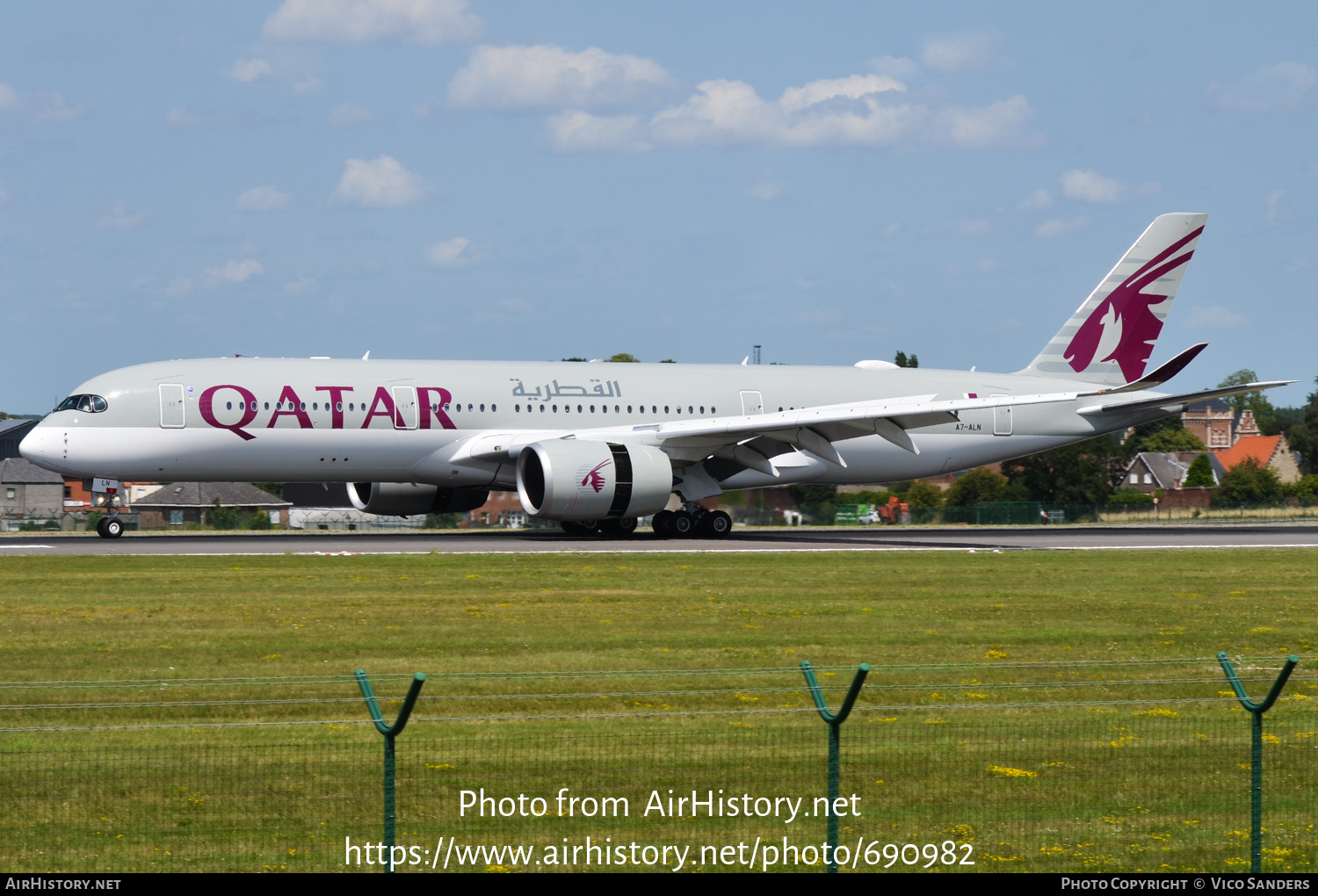 Aircraft Photo of A7-ALN | Airbus A350-941 | Qatar Airways | AirHistory.net #690982