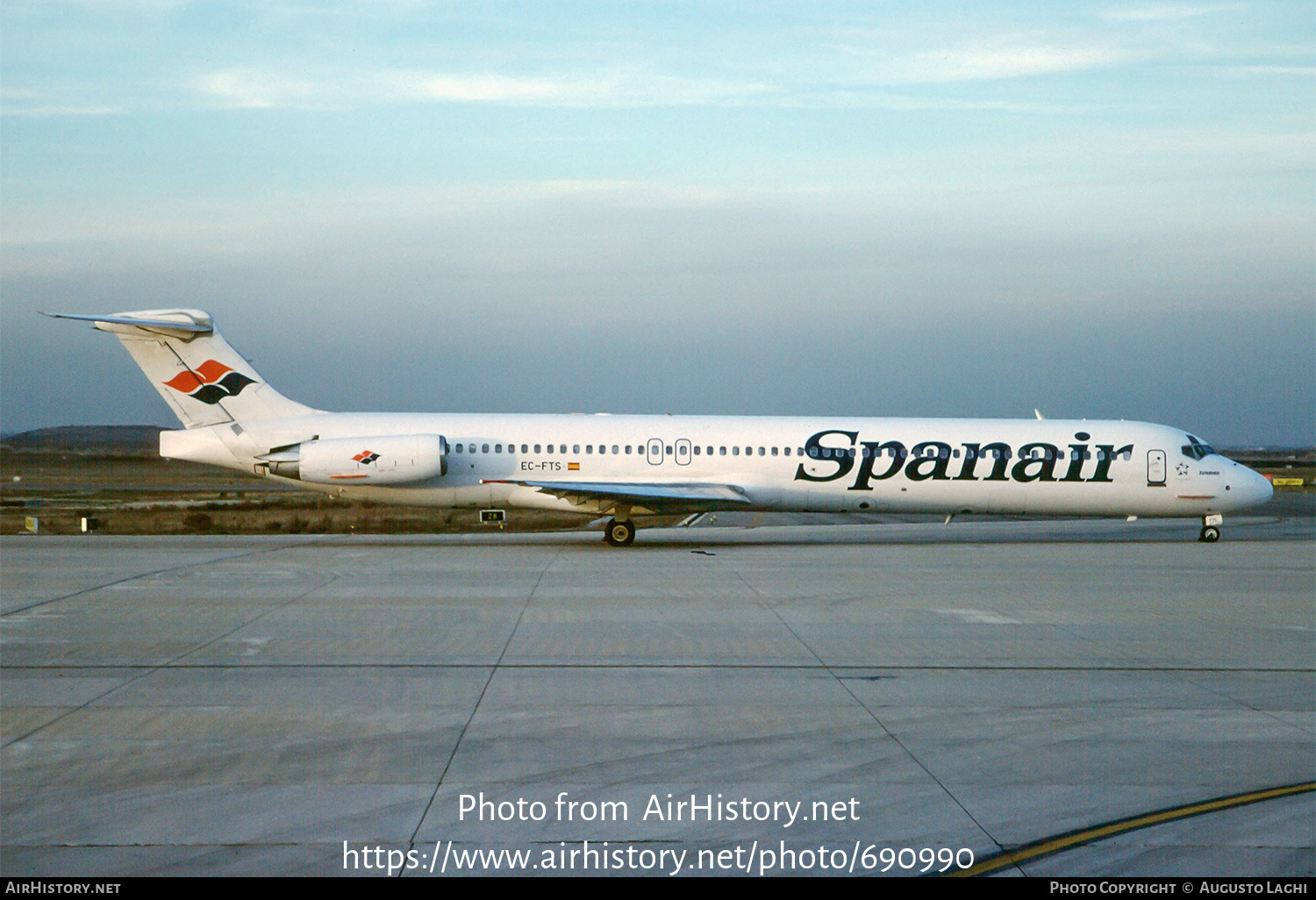 Aircraft Photo of EC-FTS | McDonnell Douglas MD-83 (DC-9-83) | Spanair | AirHistory.net #690990