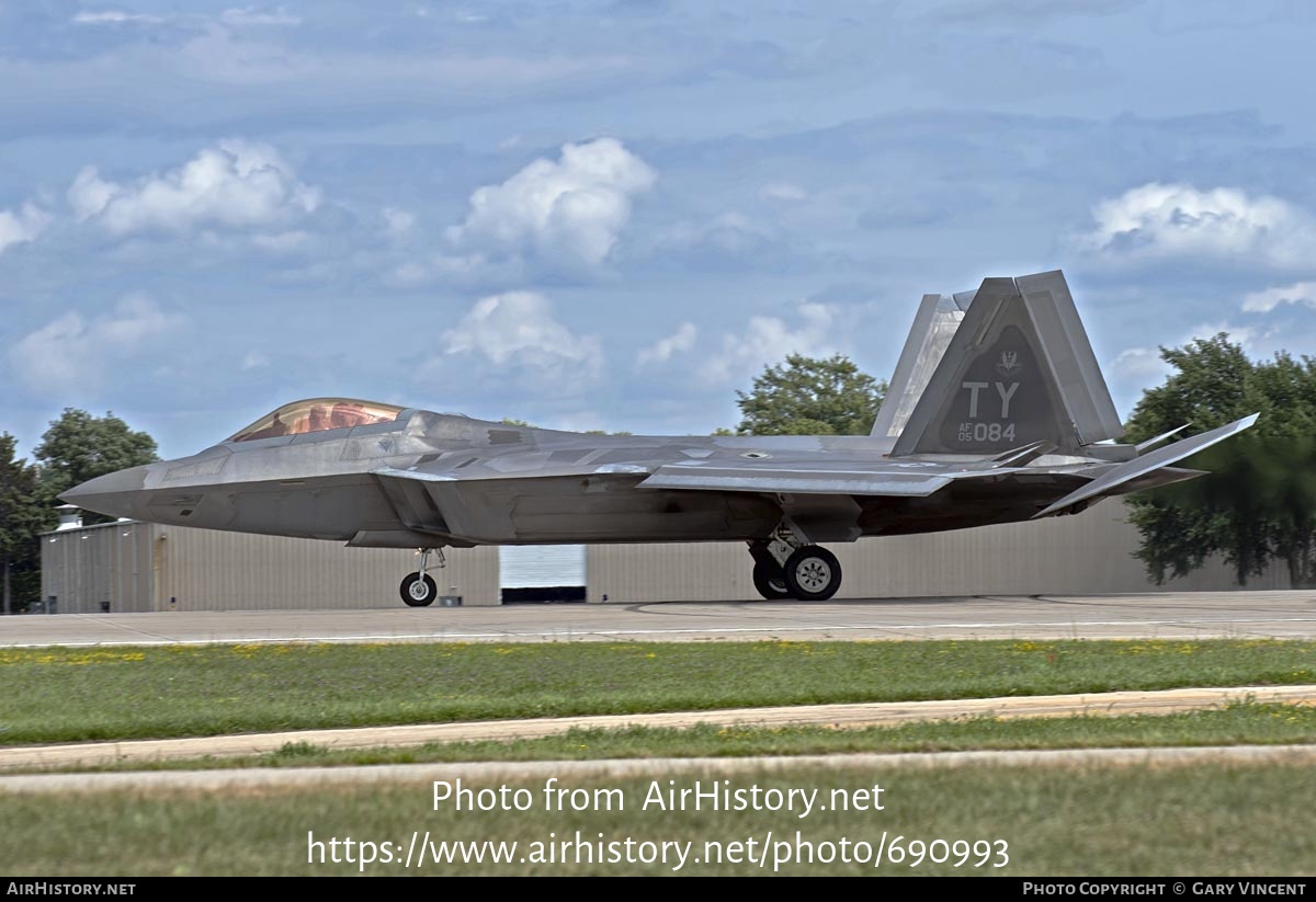 Aircraft Photo of 05-4084 / AF05-084 | Lockheed Martin F-22A Raptor | USA - Air Force | AirHistory.net #690993