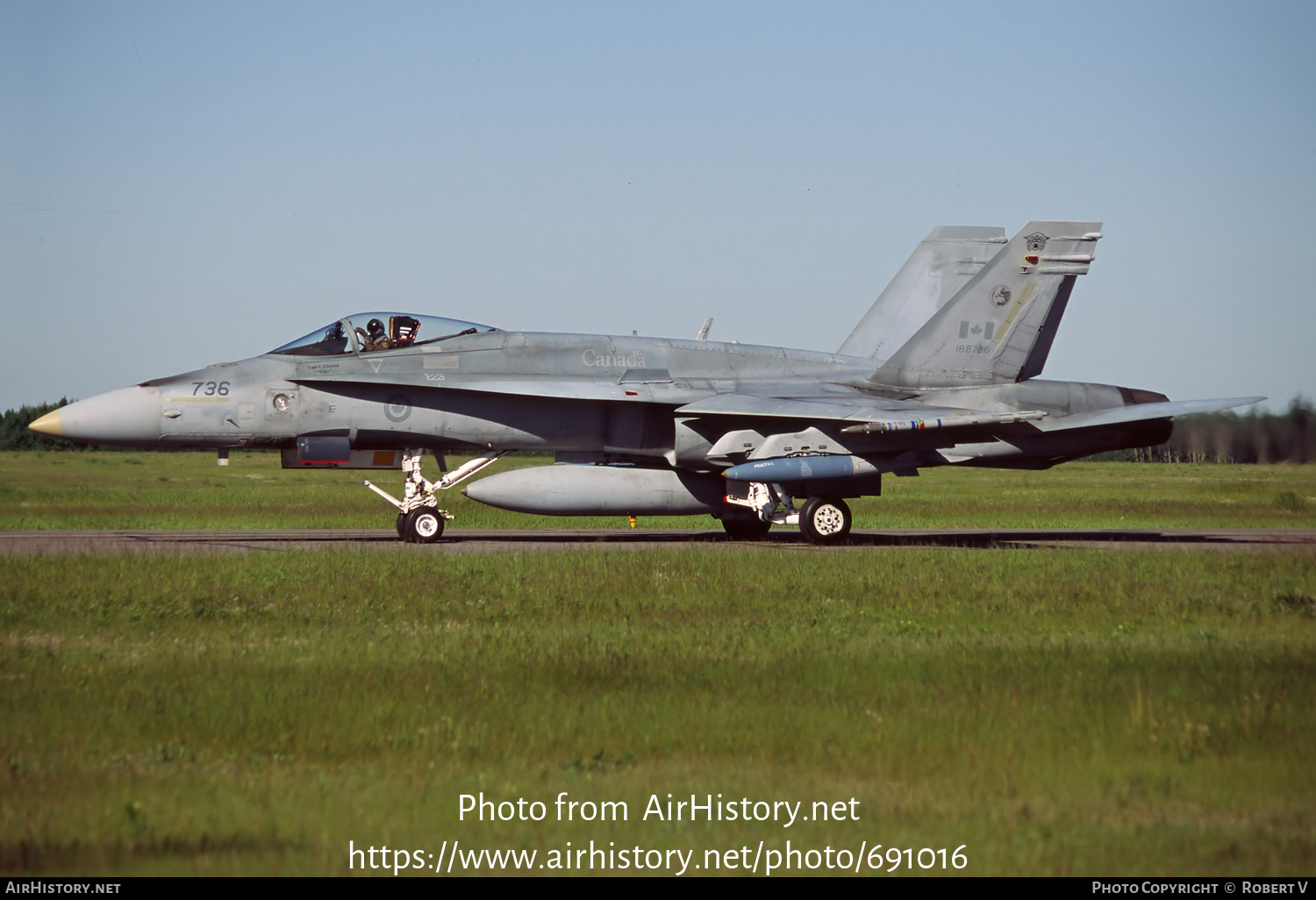 Aircraft Photo of 188736 | McDonnell Douglas CF-188 Hornet | Canada - Air Force | AirHistory.net #691016