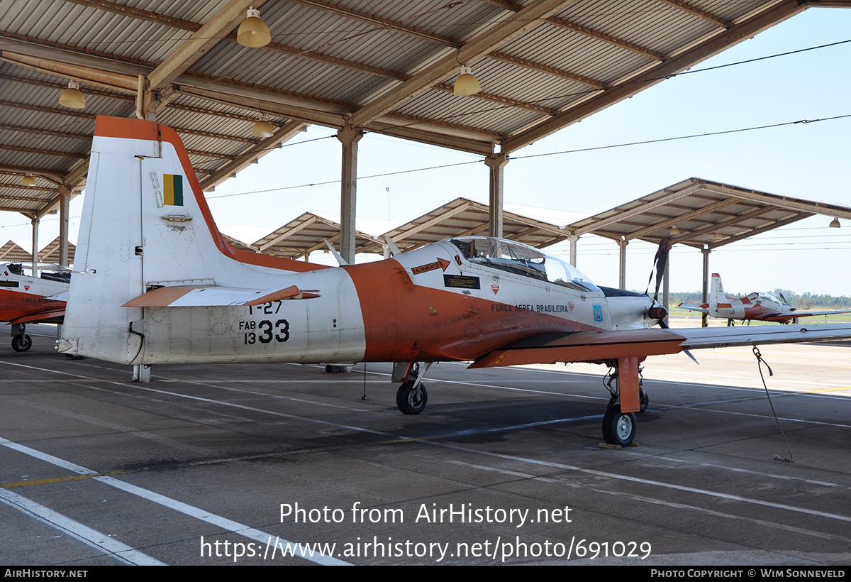 Aircraft Photo of 1333 | Embraer T-27 Tucano | Brazil - Air Force | AirHistory.net #691029