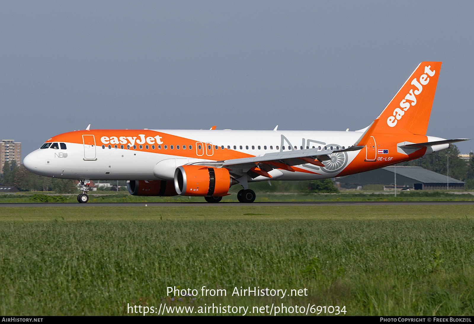 Aircraft Photo of OE-LSF | Airbus A320-251N | EasyJet | AirHistory.net #691034