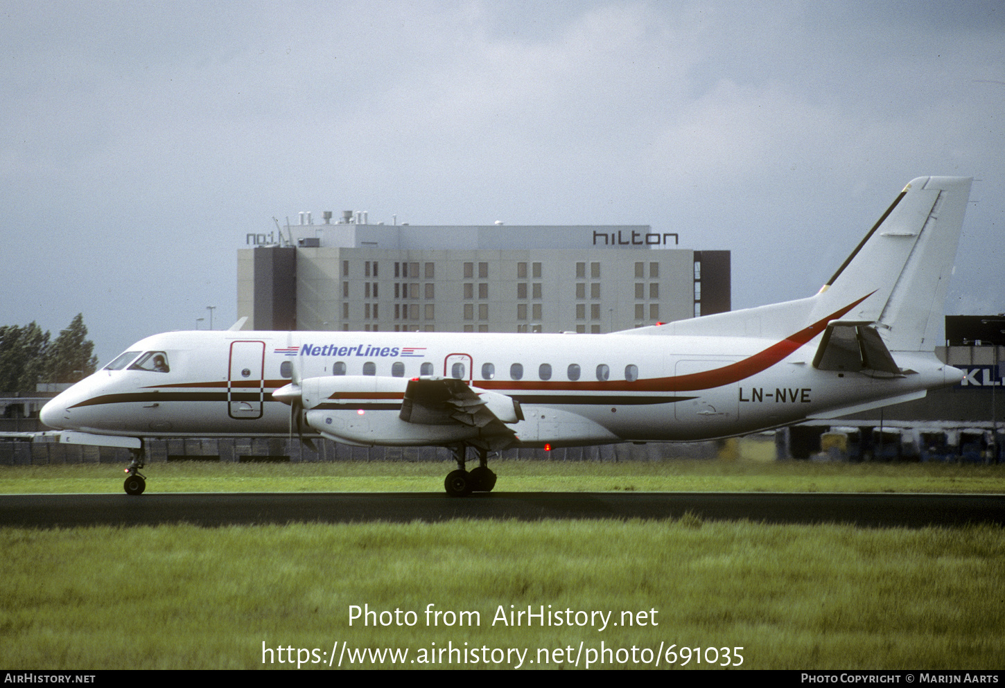 Aircraft Photo of LN-NVE | Saab-Fairchild SF-340A | Netherlines | AirHistory.net #691035