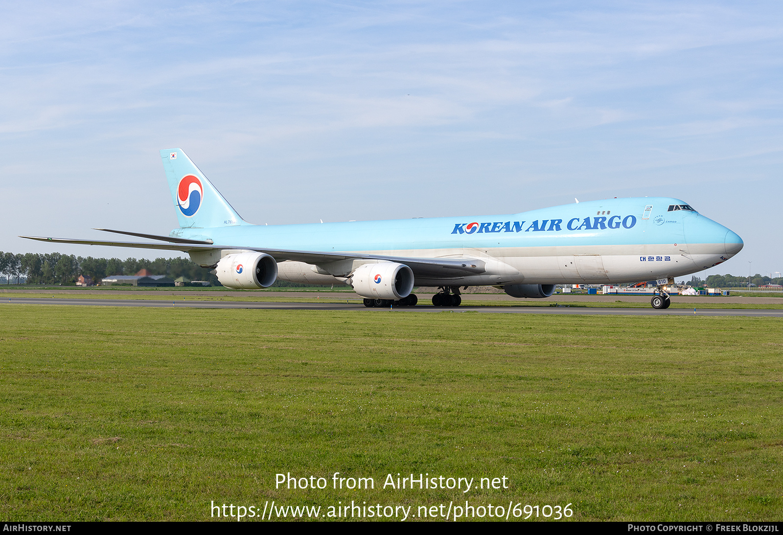 Aircraft Photo of HL7610 | Boeing 747-8HTF/SCD | Korean Air Cargo | AirHistory.net #691036