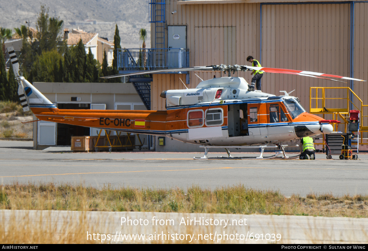 Aircraft Photo of EC-OHC | Bell 412EP | Avincis | AirHistory.net #691039