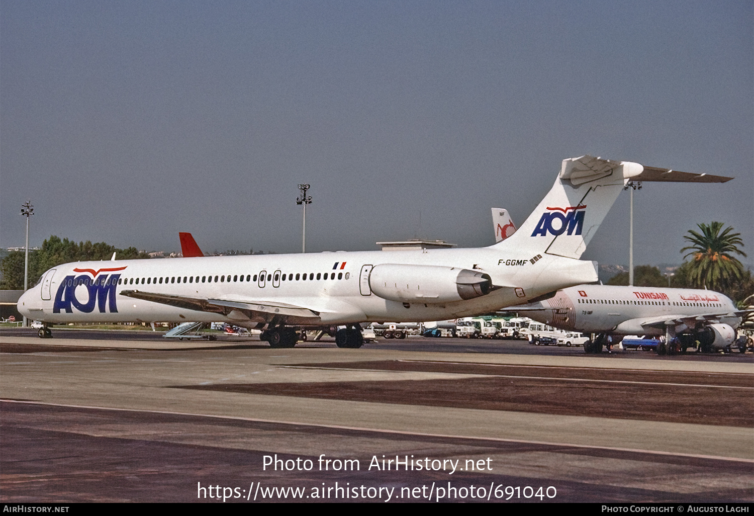 Aircraft Photo of F-GGMF | McDonnell Douglas MD-83 (DC-9-83) | AOM French Airlines | AirHistory.net #691040