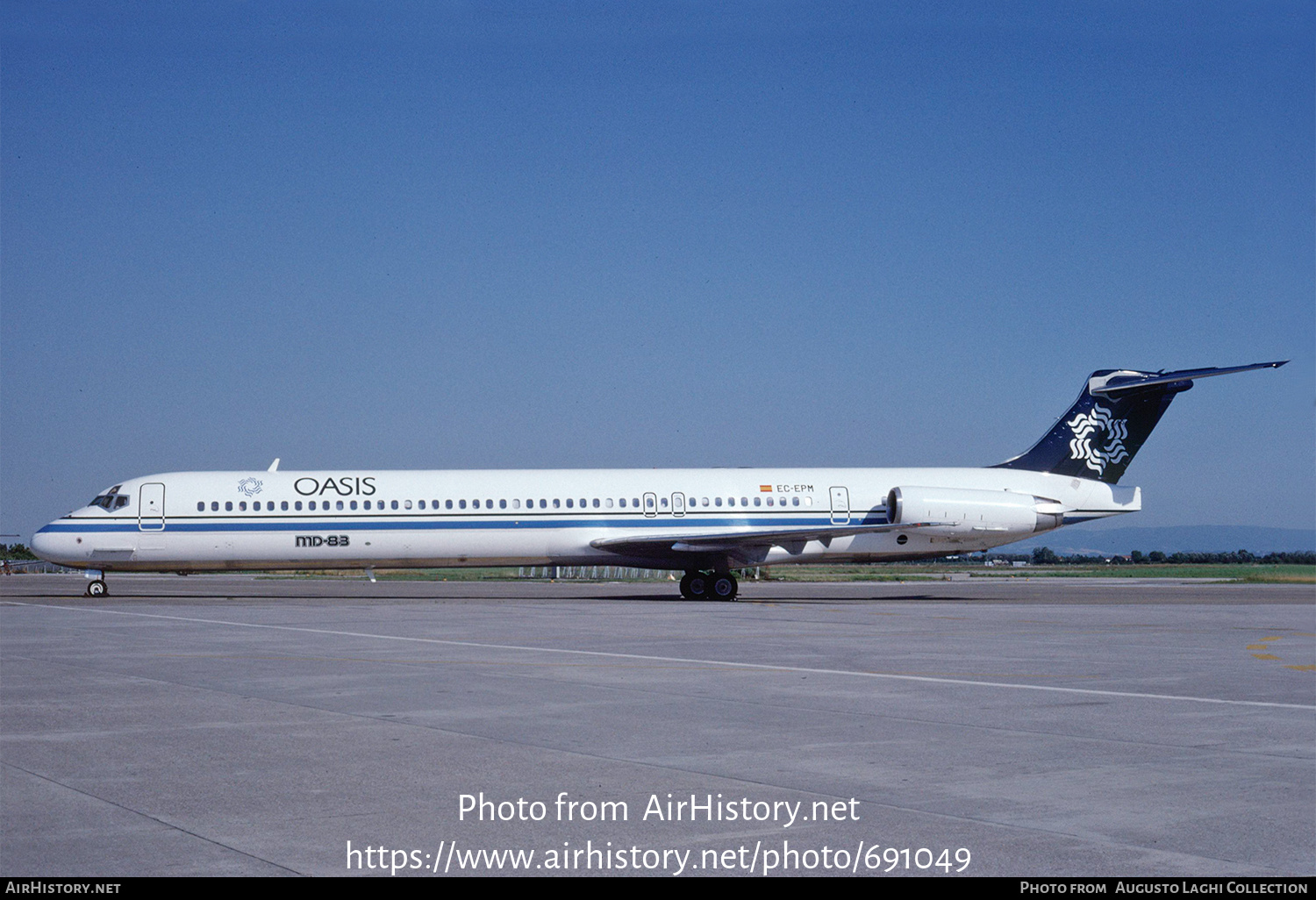 Aircraft Photo of EC-EPM | McDonnell Douglas MD-83 (DC-9-83) | Oasis International Airlines | AirHistory.net #691049