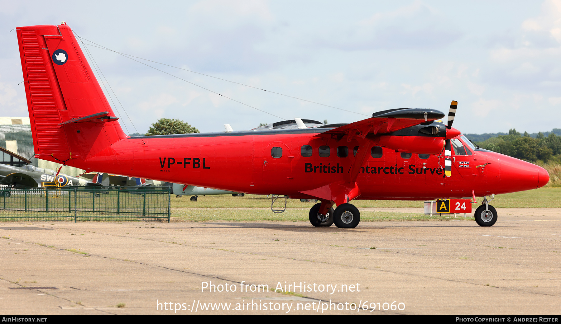 Aircraft Photo of VP-FBL | De Havilland Canada DHC-6-310 Twin Otter | British Antarctic Survey | AirHistory.net #691060