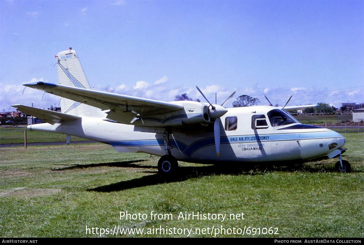 Aircraft Photo of VH-MJJ | Aero Commander 680F Commander | Gale Air | AirHistory.net #691062
