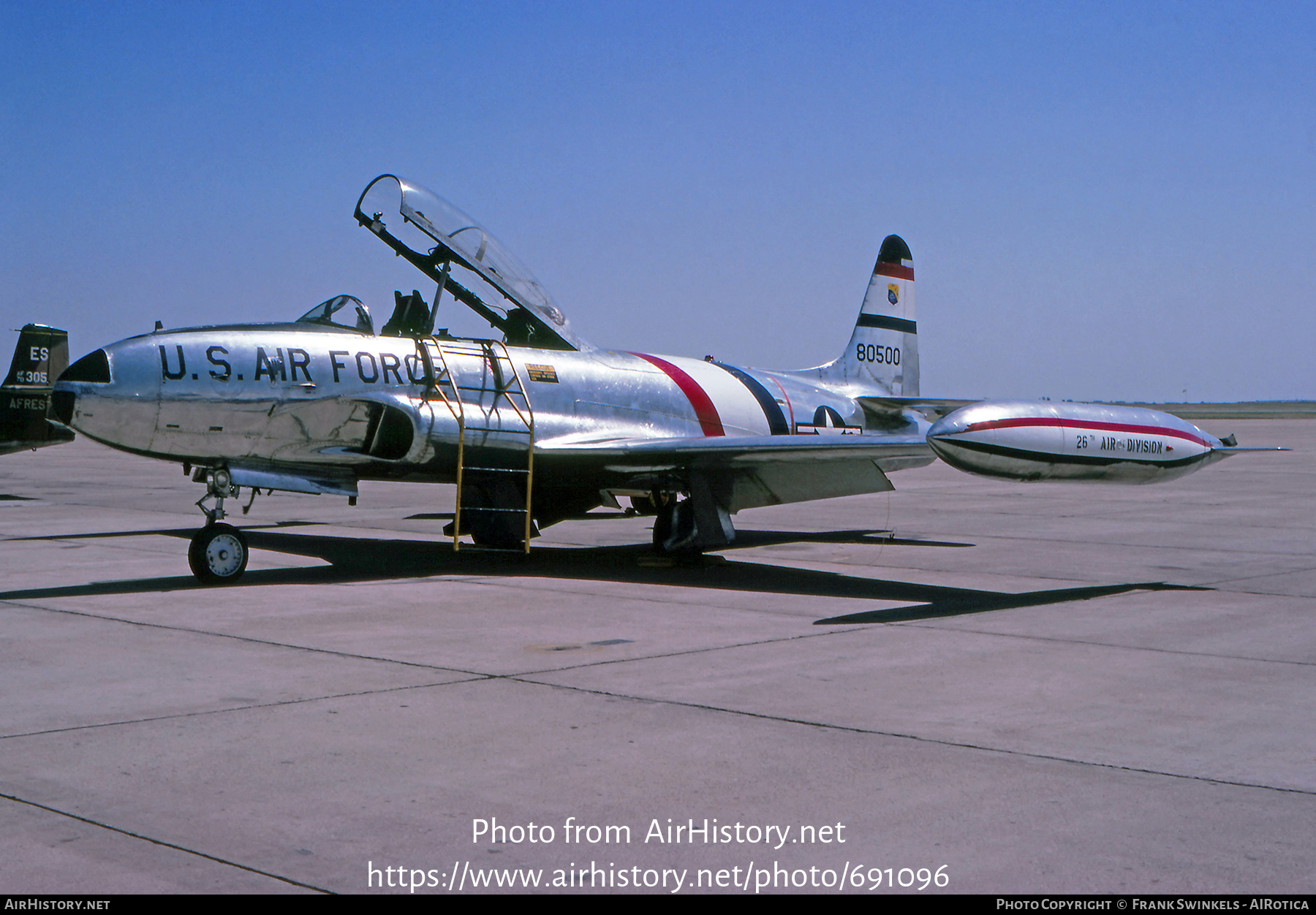 Aircraft Photo of 58-0500 / 80500 | Lockheed T-33A | USA - Air Force | AirHistory.net #691096