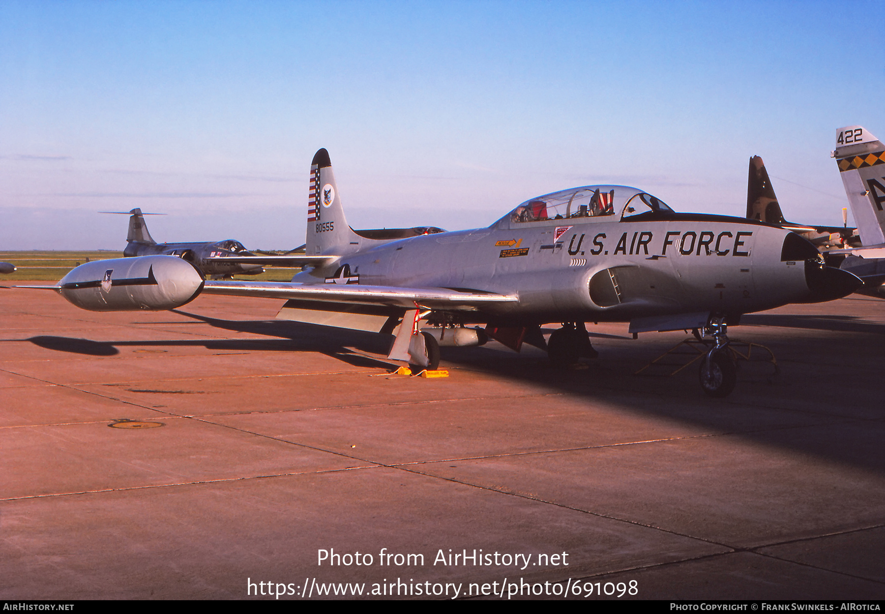 Aircraft Photo of 58-0555 / 80555 | Lockheed T-33A | USA - Air Force | AirHistory.net #691098