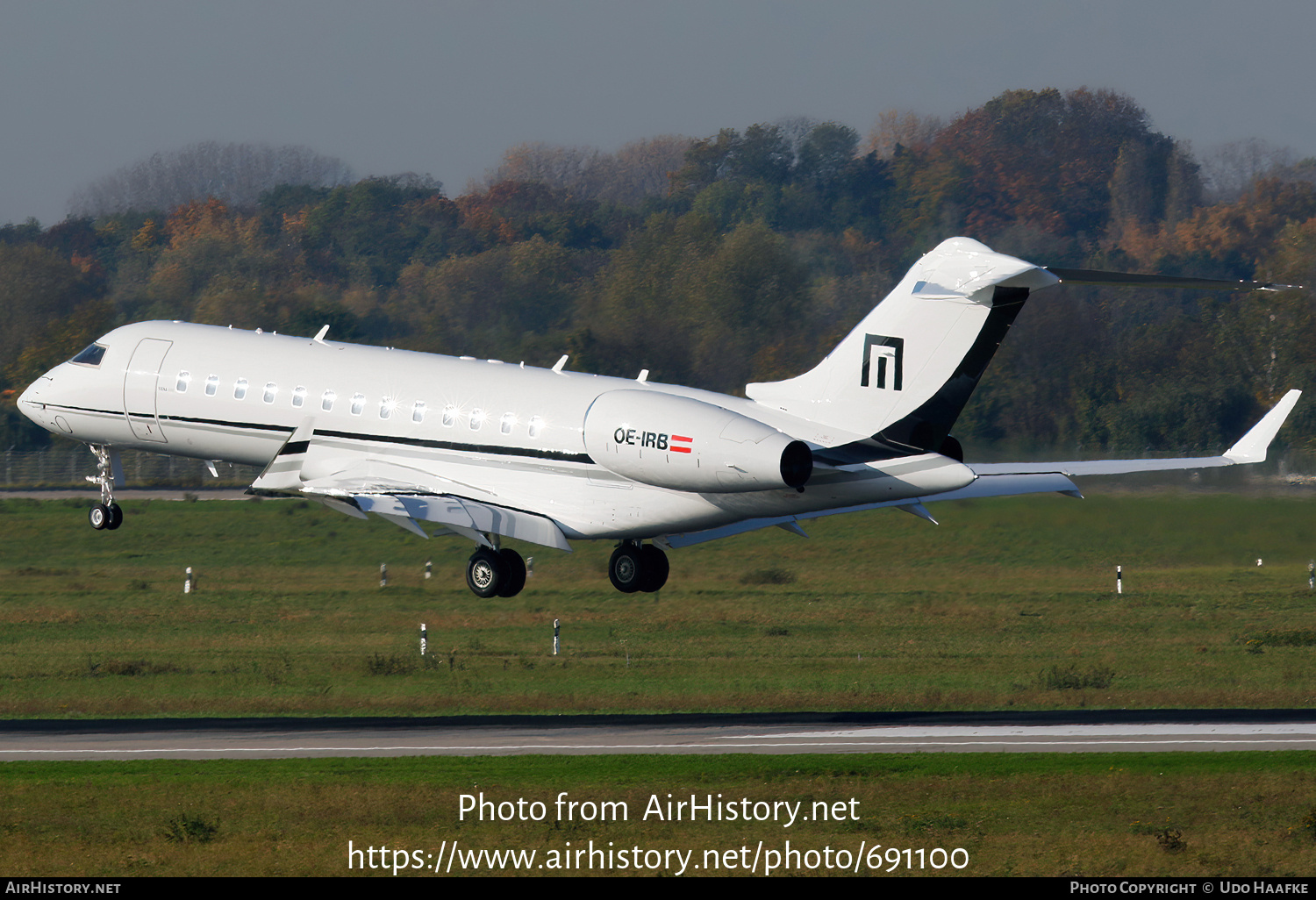 Aircraft Photo of OE-IRB | Bombardier Global Express (BD-700-1A10) | AirHistory.net #691100