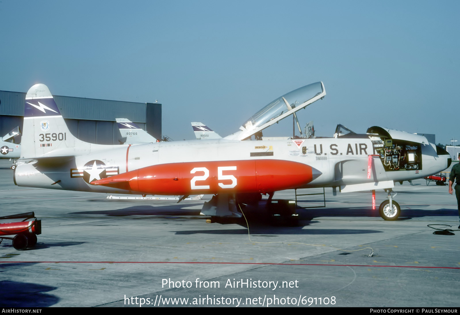 Aircraft Photo of 53-5901 / 35901 | Lockheed T-33A | USA - Air Force | AirHistory.net #691108